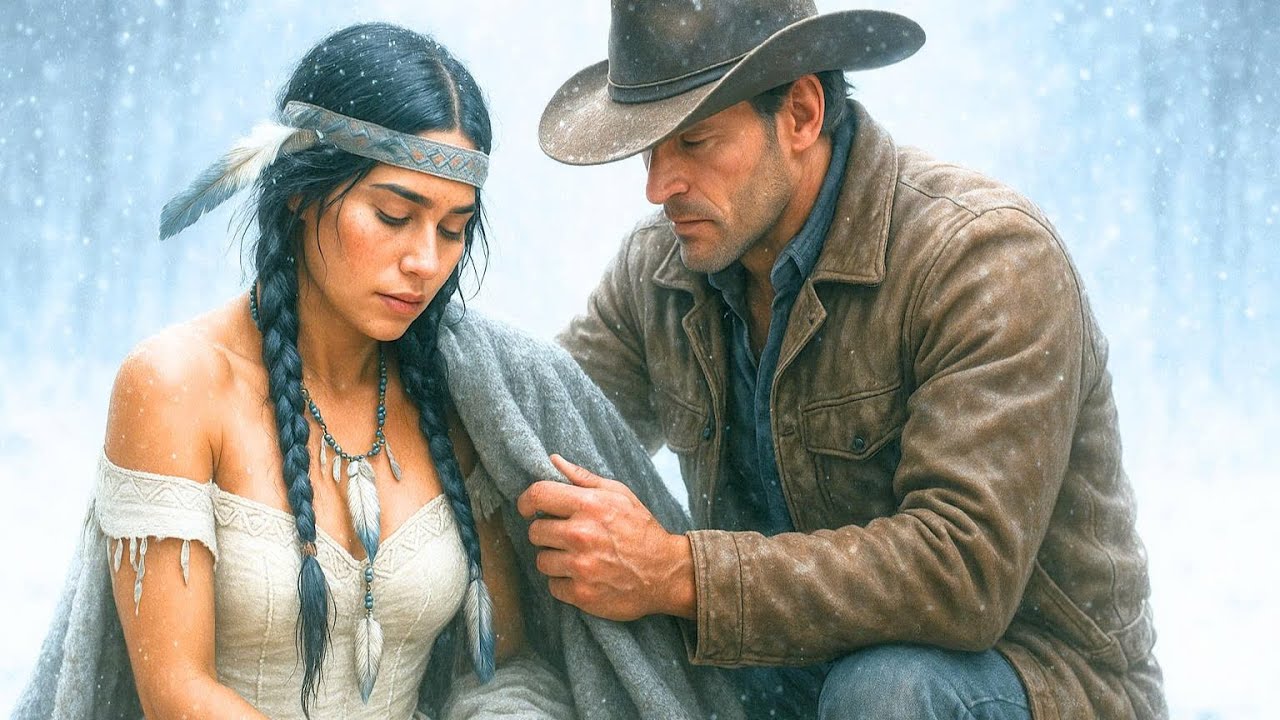 “Frozen and Helpless, She Begged—The Rancher Covered Her, ‘I’ll Be Your Wife’ in wild west stories”