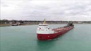 FRONTENAC - Downbound Port Huron, Michigan 4-11-2019