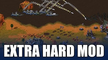 Red Alert 2 | Extra Hard Mod | Intense siege vs 7 Brutal Ai
