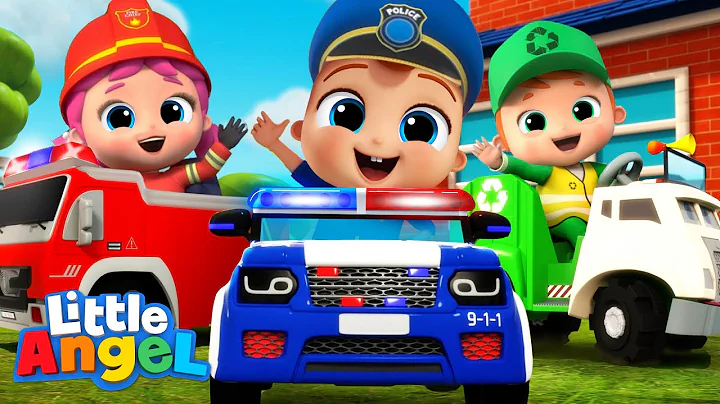 Community Helpers Song | Little Angel Kids Songs & Nursery Rhymes