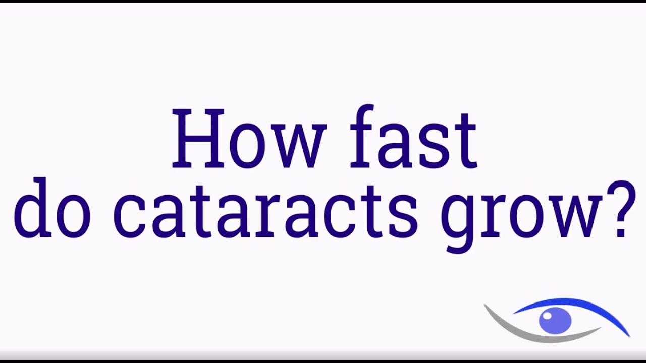Can Cataracts Get Worse Quickly?