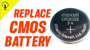 How to replace a CMOS Battery on a PC
