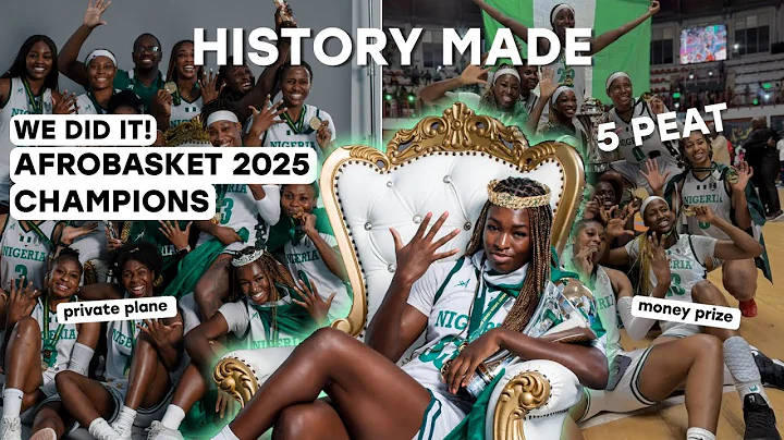 WE ARE AFROBASKET 2025 CHAMPIONS 🇳🇬🏆 | BTS, Celebrations, Private Jet & MOREEE