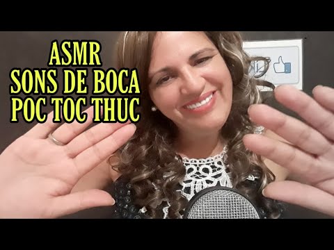 Asmr  português sons de boca poc thuc puc toc