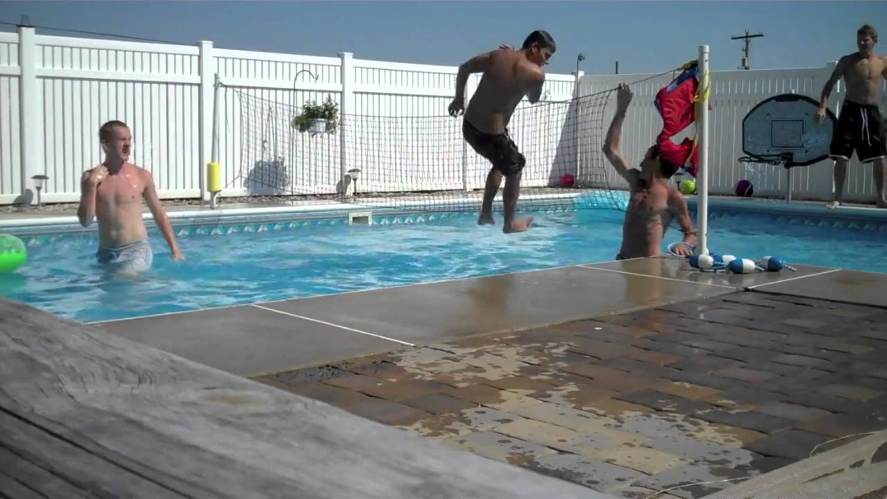 Double sack tap 360 over that net. YouTube