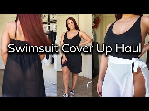 Amazon Swimsuit Cover Up Try-On Haul | Ruby Red