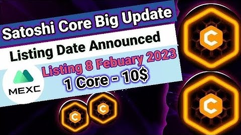 core mining new update | satoshi Core new update | core mining new update today |@subhukitech
