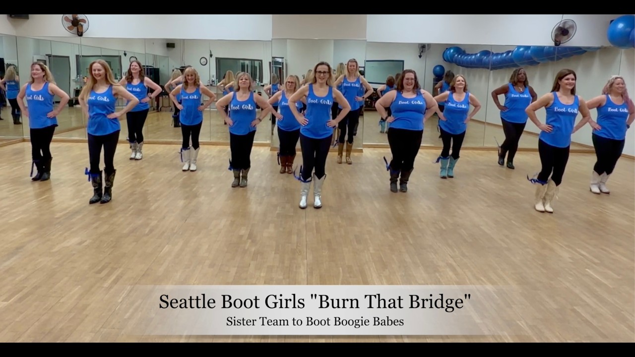 Seattle Boot Girls (We'll Burn That Bridge to Brooks N Dunn) - YouTube