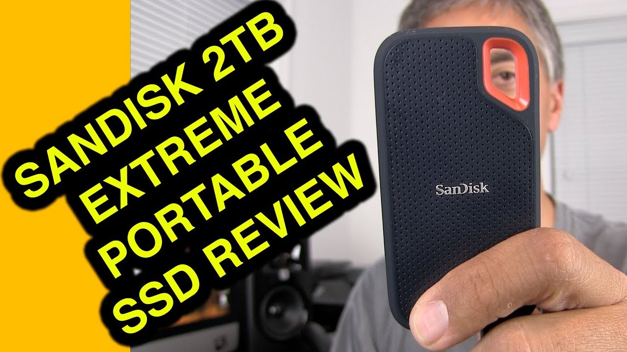 Sandisk 2TB Extreme Portable External SSD Review REAL WORLD RESULTS