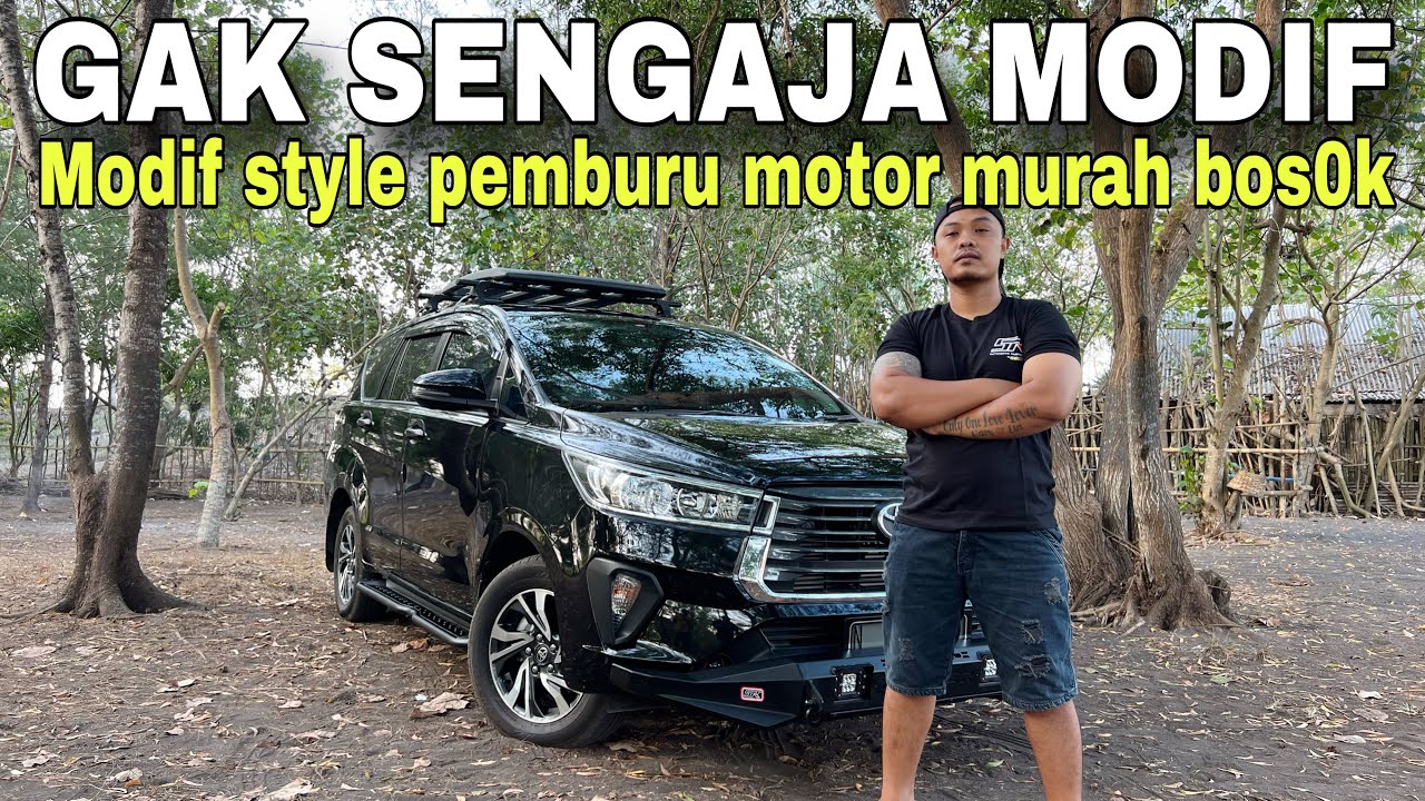 BANG ARIK MODIF INOVA REBORN BUAT TURING PEDESAAN⁉️pasang bamper mobil ...