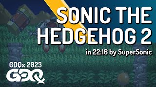 Sonic the Hedgehog 2  by SuperSonic in 22:16 - Games Done Quick Express 2023