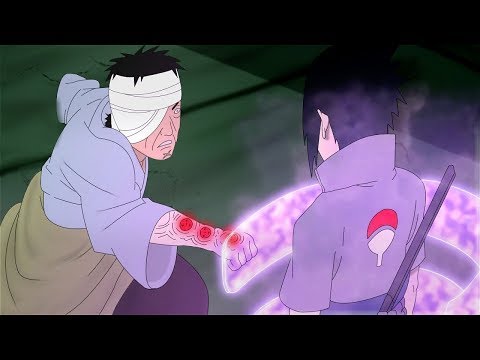 قتال ساسكي ضد دانزو كامل ومترجم