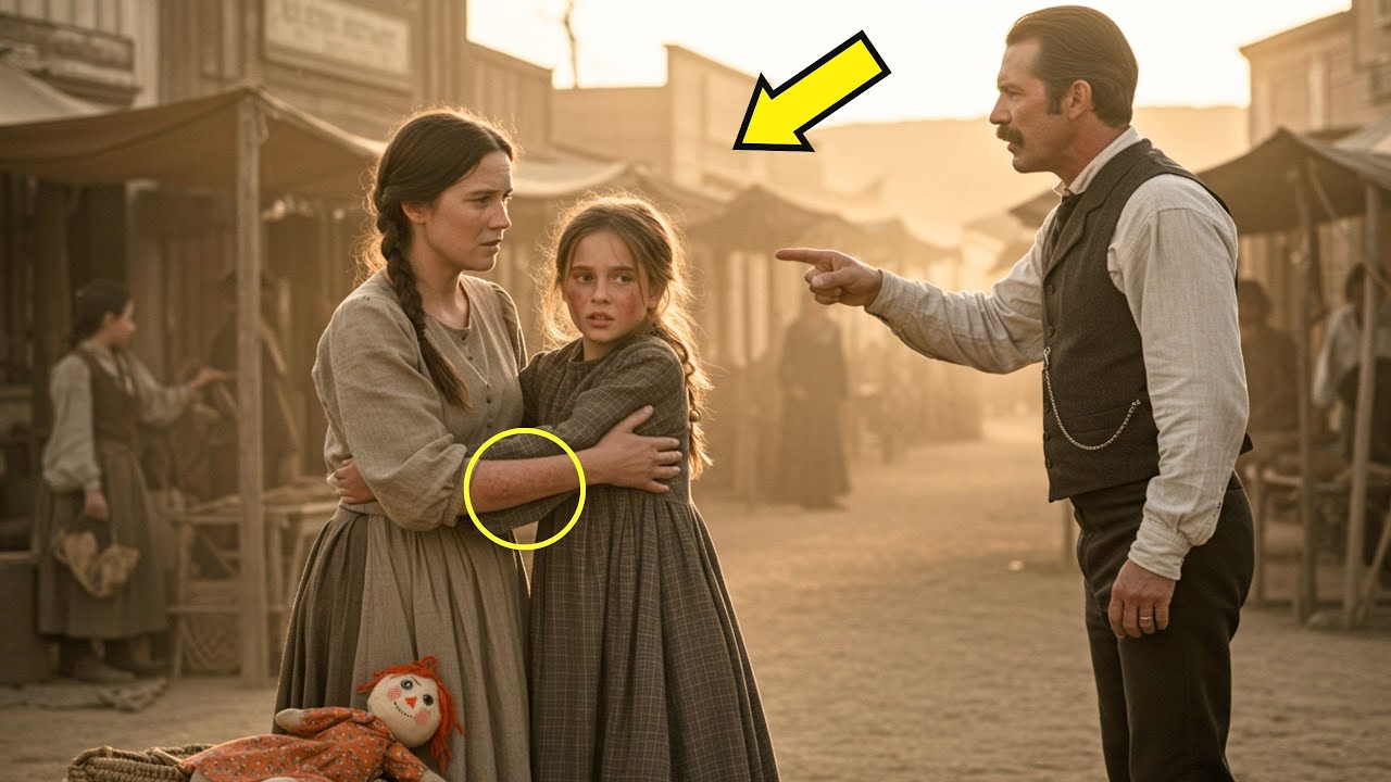 „Ne bántsátok őt!” – kiáltotta a kislány, amikor meglátta, hogy az anyját bántalmazzák a piacon