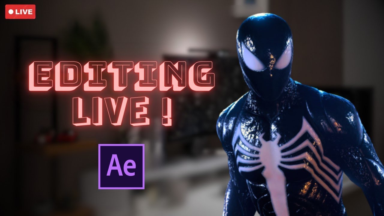 Making An Edit On After Effects (LIVE)