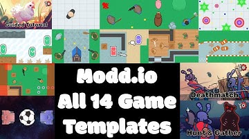 Modd.io-All 14 Game Templates