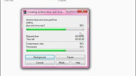 HOW TO SPLIT FILES IN WINRAR