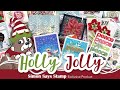 Holly Jolly Collection Walk-through and Reveal by Simon Says Stamp
