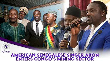 American Senegalese Singer Akon Enters Congo's Mining Sector