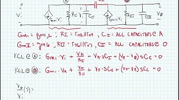 ECE 3204 Lecture 16B - Miller Compensation Small-Signal Analysis