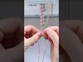 Amazing beautiful bracelet making technique with colorful silk yarn