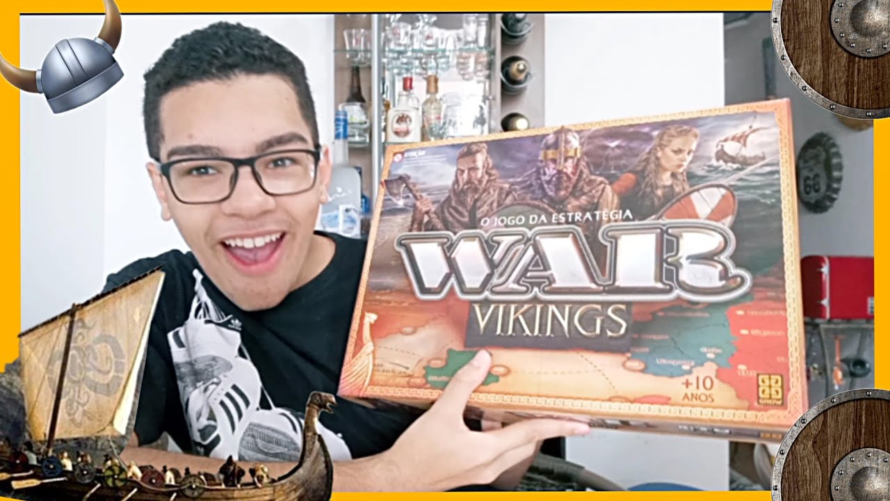 Jogo de Tabuleiro War Vikings - Loja Grow