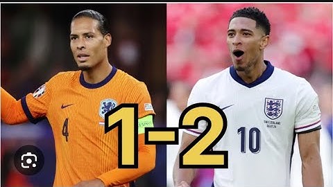 ملخص مباراة هولندا و إنجلترا نصف نهائي بطولة أمم أوروبا (2-1) الشوط الأول