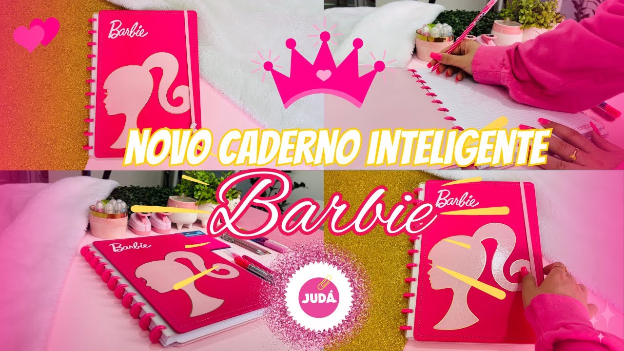 LANÇAMENTO CADERNO INTELIGENTE DA BARBIE 😱✨🩷