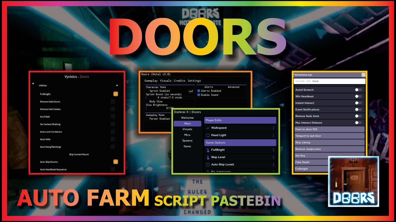 Doors Script New Auto Farm - BiliBili