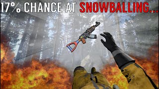 How I Turned a 17% Chance into an INSANE Solo Snowball - RUST