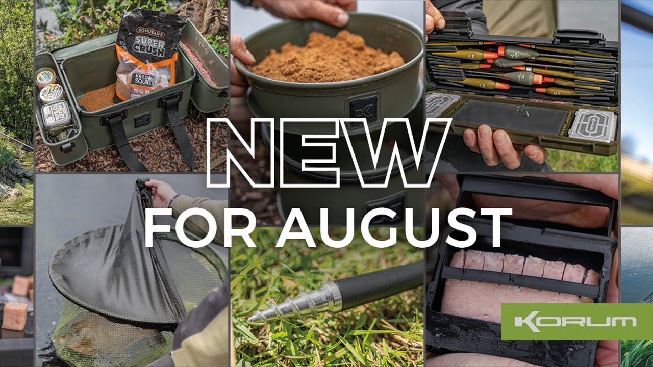 NEW FOR AUGUST - #korum #fishing #barbel #barbelfishing #carp 