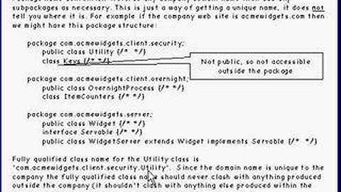Java Tutorial 4.3 Packages Part 3/12 - package names