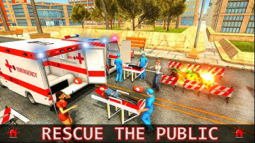 lái xe cứu thương ambulance simulator android gameplay