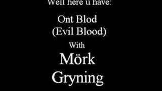 Watch Mork Gryning Ont Blod video