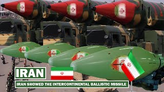 Iran showed the intercontinental ballistic missile.