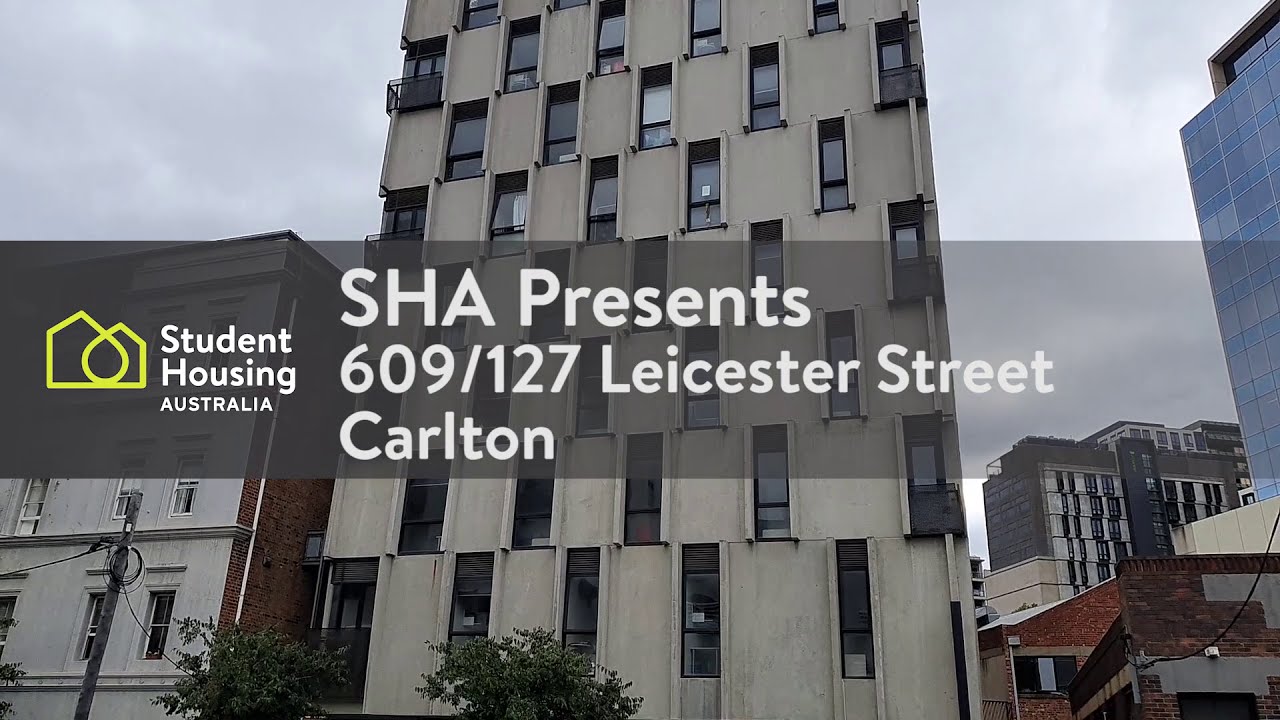 609/127 Leicester Street, CARLTON – Apartment tour by Student Housing Australia