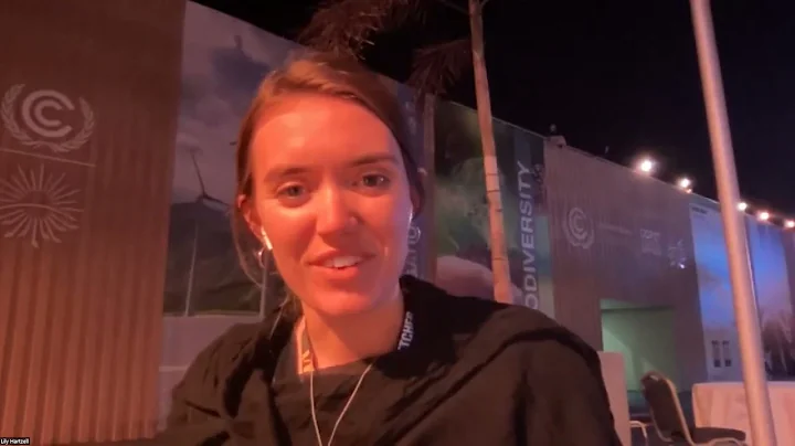 9 Nov 2022 Hartzell Video for COP 27 Part 2