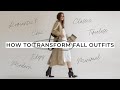 How To Build Elevated Fall Outfits: Chic, Edgy, Romantic, & Minimalist Styles