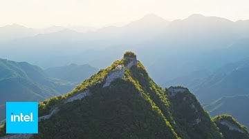 Preserving A Legacy: With The Intel Falcon 8+ Drone | Intel