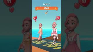 Catwalk Battle - Dress up! 👗 2 Level Gameplay Walkthrough | Best Android, iOS Games #shorts screenshot 2