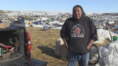 North Dakota: Sioux tribe stands firm against pipeline project