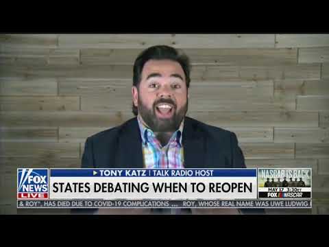 Do Lockdowns Keep Us Safe? Tony Katz talks to Fox News about coronavirus and the economy