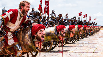 Knight Who Used Ottoman Heads as Cannonballs to CRUSH 40,000 Invaders | Siege Of Malta
