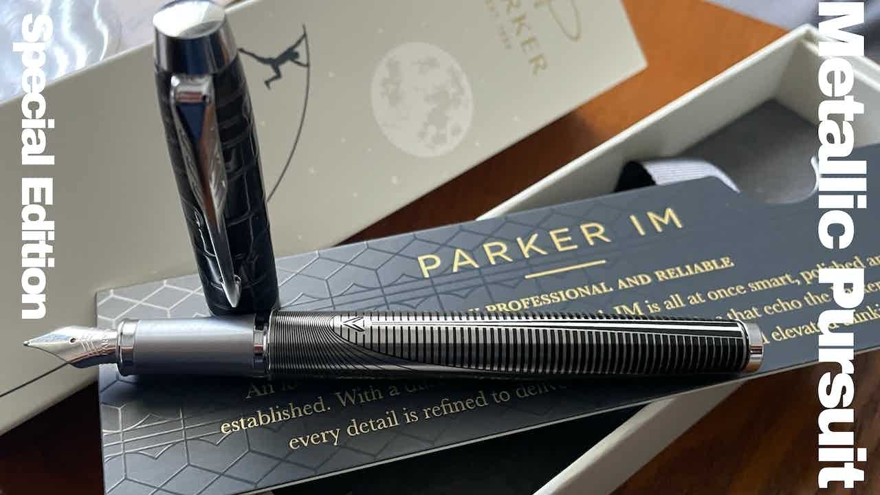 Parker IM ( Special Edition ) Metallic Pursuit Fountain Pen 