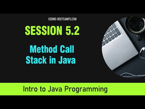 Java for Beginners: Session 5.2 - Method-Call Stack
