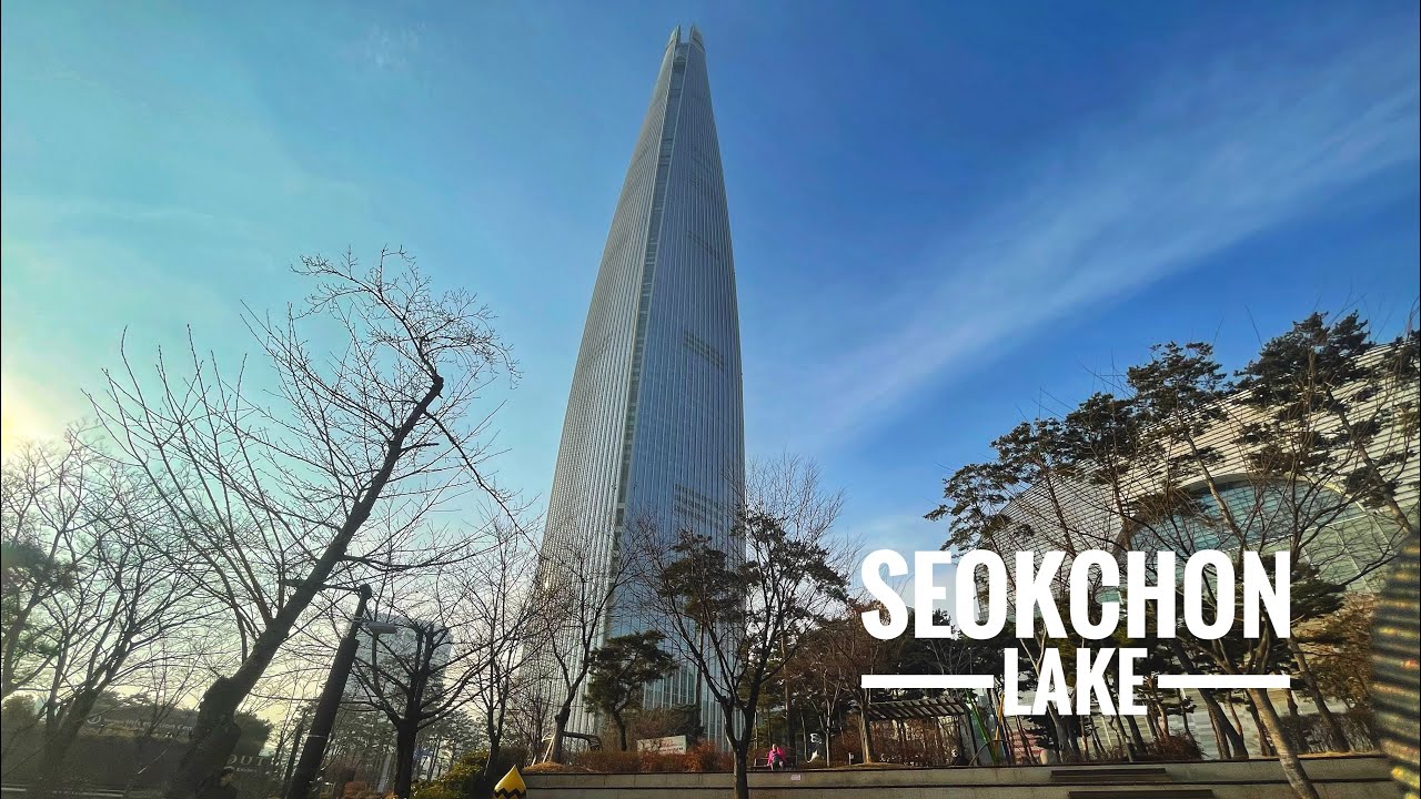 Seokchon Lake 2023, the start of Spring 🌸