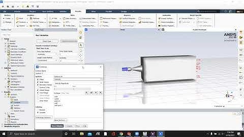 ANSYS Fluent - 3D Nozzle External Flow (Rocket Plume)