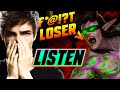 He called me A LOSER, so I gave him advice - WC3 - Grubby