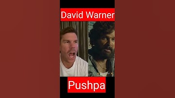 David Warner Vs Allu Arjun Pushpa Dialogue🔥 / TAGGEDELE #shorts #pushpadialogue #pushpa #davidwarner