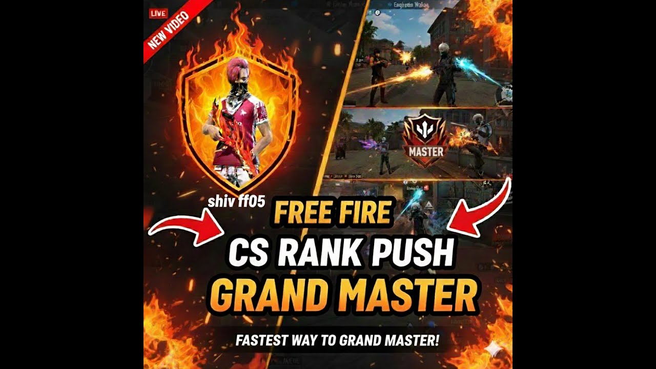 Free Fire Cs Rank Push Master😍gameplay#free Fire - YouTube