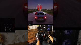 😱Audi Best Sunset Race in Steering Wheel(No Commentary) #shorts #logitechg29 #forzahorizon5
